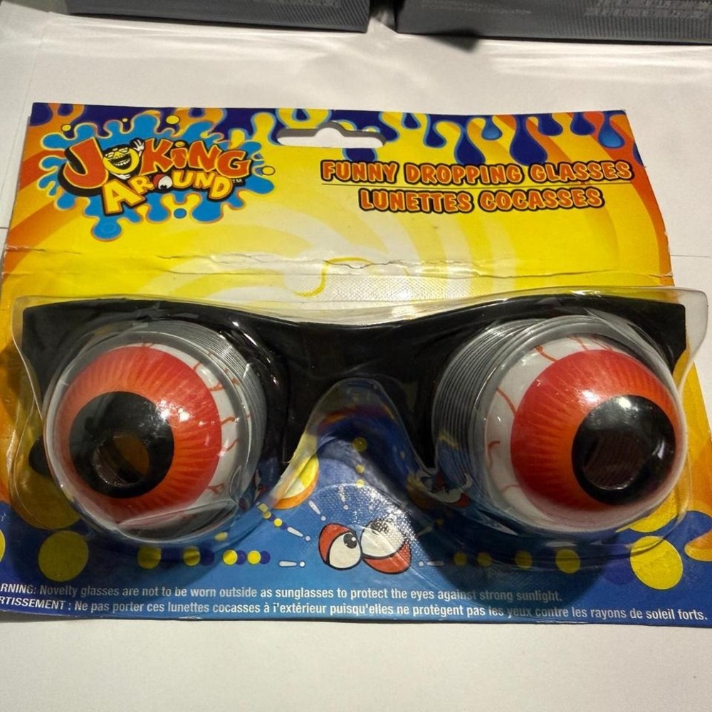 Costume Wear‎ - ' Funny Dropping Glasses ' Joke Gag New